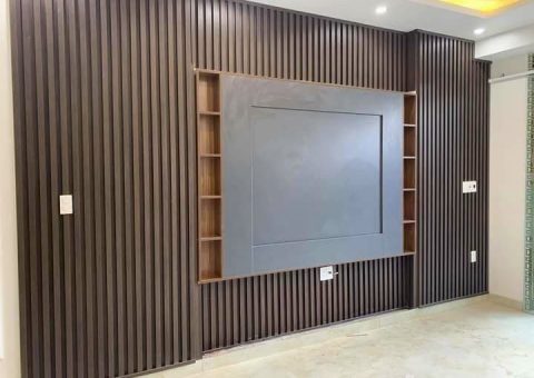 Vách gỗ nhựa trang trí